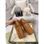 Gucci Horsebit Platform Loafers Brushed Leather Brown Spring 2024