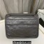 Saint Laurent Niki Baby Bag in Crinkled Vintage Leather 633160 Etoupe