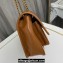 Saint Laurent Niki Baby Bag in Crinkled Vintage Leather 633160 Caramel
