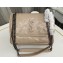 Saint Laurent Niki Baby Bag in Crinkled Vintage Leather 633160 Beige