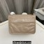 Saint Laurent Niki Baby Bag in Crinkled Vintage Leather 633160 Beige