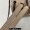 Saint Laurent Niki Baby Bag in Crinkled Vintage Leather 633160 Beige