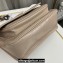 Saint Laurent Niki Baby Bag in Crinkled Vintage Leather 633160 Beige