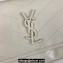 Saint Laurent Niki Baby Bag in Crinkled Vintage Leather 633160 Creamy