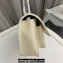 Saint Laurent Niki Baby Bag in Crinkled Vintage Leather 633160 Creamy