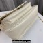 Saint Laurent Niki Baby Bag in Crinkled Vintage Leather 633160 Creamy
