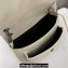 Saint Laurent Niki Baby Bag in Crinkled Vintage Leather 633160 Creamy