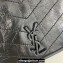 Saint Laurent Niki Chain Wallet Bag in Crinkled Vintage Leather 583103 Black