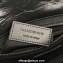 Saint Laurent Niki Chain Wallet Bag in Crinkled Vintage Leather 583103 Black