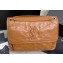 Saint Laurent Niki medium Bag in Crinkled Vintage Leather 633158 Caramel