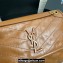 Saint Laurent Niki medium Bag in Crinkled Vintage Leather 633158 Caramel