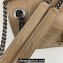 Saint Laurent Niki medium Bag in Crinkled Vintage Leather 633158 Apricot