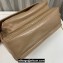 Saint Laurent Niki medium Bag in Crinkled Vintage Leather 633158 Apricot
