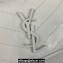 Saint Laurent Niki medium Bag in Crinkled Vintage Leather 633158 White