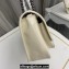 Saint Laurent Niki medium Bag in Crinkled Vintage Leather 633158 Creamy