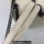 Saint Laurent Niki medium Bag in Crinkled Vintage Leather 633158 Creamy