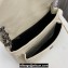 Saint Laurent Niki medium Bag in Crinkled Vintage Leather 633158 Creamy