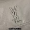 Saint Laurent Niki medium Bag in Crinkled Vintage Leather 633158 Pale Gray