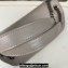 Saint Laurent Niki medium Bag in Crinkled Vintage Leather 633158 Pale Gray