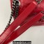 Saint Laurent Niki medium Bag in Crinkled Vintage Leather 633158 Red