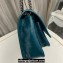 Saint Laurent Niki medium Bag in Crinkled Vintage Leather 633158 Green