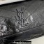 Saint Laurent Niki Baby Bag in Crinkled Vintage Leather 633160 Black/Gold