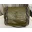 Saint Laurent Niki medium Bag in Crinkled Vintage Leather 633158 Olive Green
