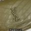 Saint Laurent Niki medium Bag in Crinkled Vintage Leather 633158 Olive Green