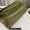 Saint Laurent Niki medium Bag in Crinkled Vintage Leather 633158 Olive Green