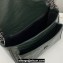 Saint Laurent Niki medium Bag in Crinkled Vintage Leather 633158 Emerald Green