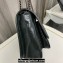 Saint Laurent Niki medium Bag in Crinkled Vintage Leather 633158 Dark Green
