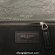 Saint Laurent Niki medium Bag in Crinkled Vintage Leather 633158 Dark Green