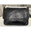Saint Laurent Niki medium Bag in Crinkled Vintage Leather 633158 Black/Gold