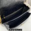 Saint Laurent Niki medium Bag in Crinkled Vintage Leather 633158 Black/Gold