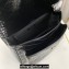 Saint Laurent Niki medium Bag in Crinkled Vintage Leather 633158 Black