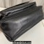 Saint Laurent Niki Large Bag in Crinkled Vintage Leather 498883 Black/Silver