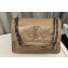 Saint Laurent Niki Large Bag in Crinkled Vintage Leather 498883 Apricot