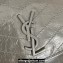 Saint Laurent Niki Large Bag in Crinkled Vintage Leather 498883 Gray