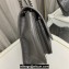 Saint Laurent Niki Large Bag in Crinkled Vintage Leather 498883 Gray