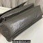 Saint Laurent Niki Large Bag in Crinkled Vintage Leather 498883 Gray