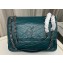 Saint Laurent Niki Large Bag in Crinkled Vintage Leather 498883 Green