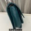 Saint Laurent Niki Large Bag in Crinkled Vintage Leather 498883 Green