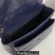 Saint Laurent Niki Large Bag in Crinkled Vintage Leather 498883 Navy Blue