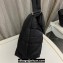 Saint Laurent puffer messenger bag in econyl® regenerated nylon 733630 Black