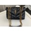 Saint Laurent toy puffer Bag in lambskin 759337 Black/Gold