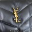 Saint Laurent toy puffer Bag in lambskin 759337 Black/Gold