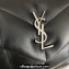 Saint Laurent toy puffer Bag in lambskin 759337 Black/Silver