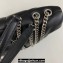Saint Laurent toy puffer Bag in lambskin 759337 Black/Silver