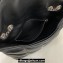 Saint Laurent toy puffer Bag in lambskin 759337 Black/Silver