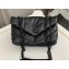 Saint Laurent toy puffer Bag in lambskin 759337 Black
